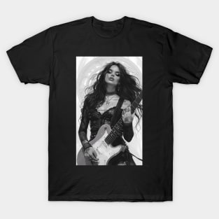 Rhapsody In Black A Portrait Of Melancholic Music T-Shirt